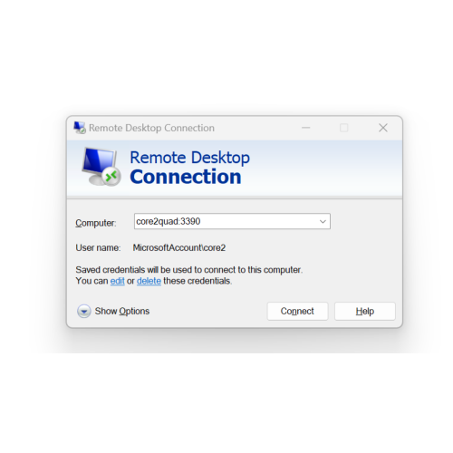 Настройка RDP на сервере