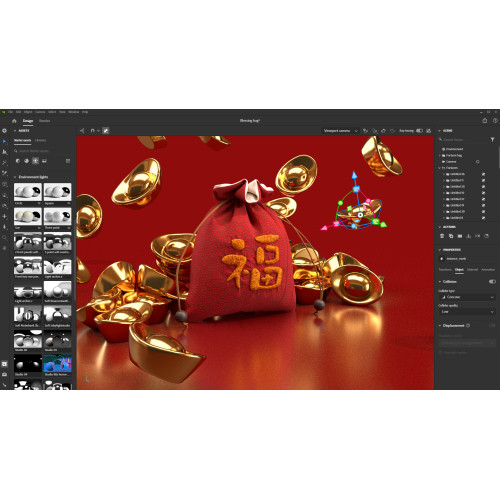 Настройка Adobe Substance 3D Stager Настройка Adobe Substance 3D Stager